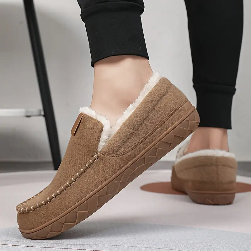 Plush Comfort Loafers – Cozy Warmth for Chilly Days