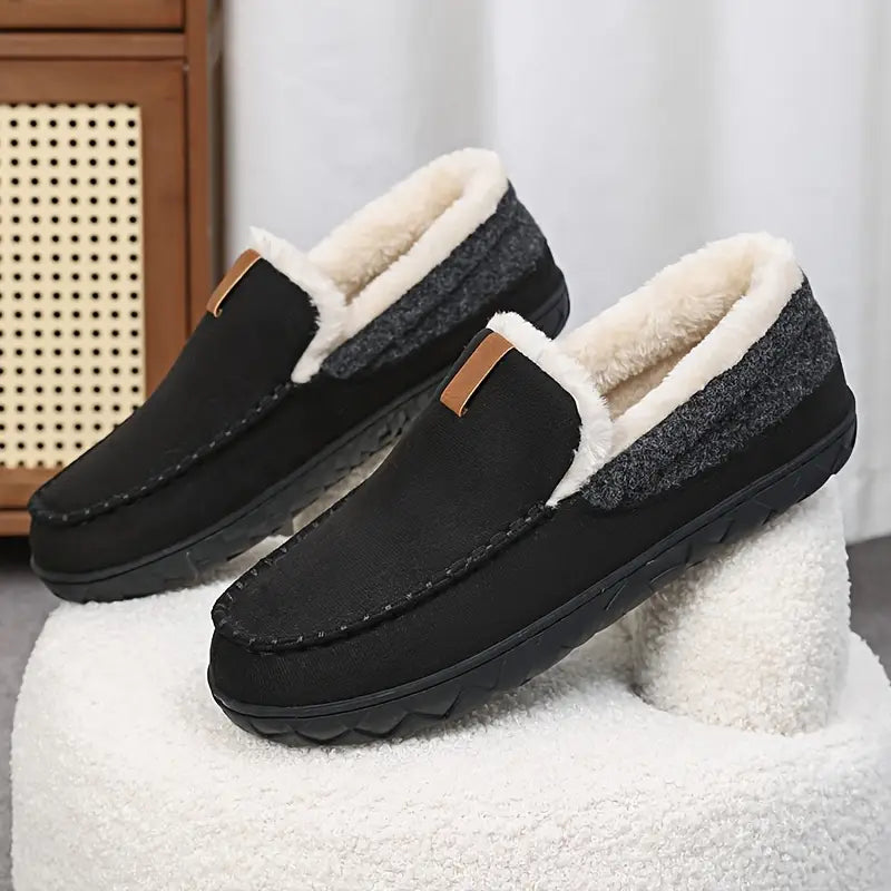 Plush Comfort Loafers – Cozy Warmth for Chilly Days