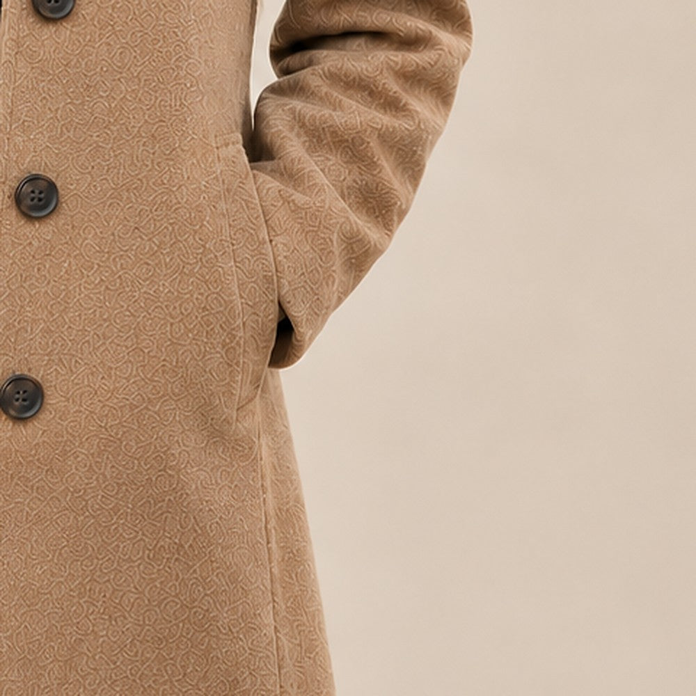 Greta | Wool Coat with Complimentary Scarf