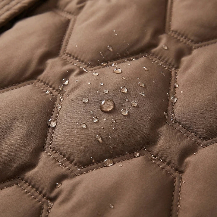 Olivia™ | Longline Hooded Down Coat