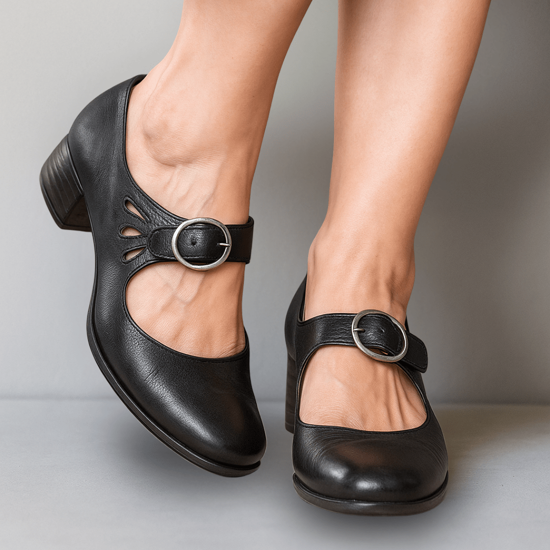 Lorraine | Comfortable Mary Jane Shoes with Strap