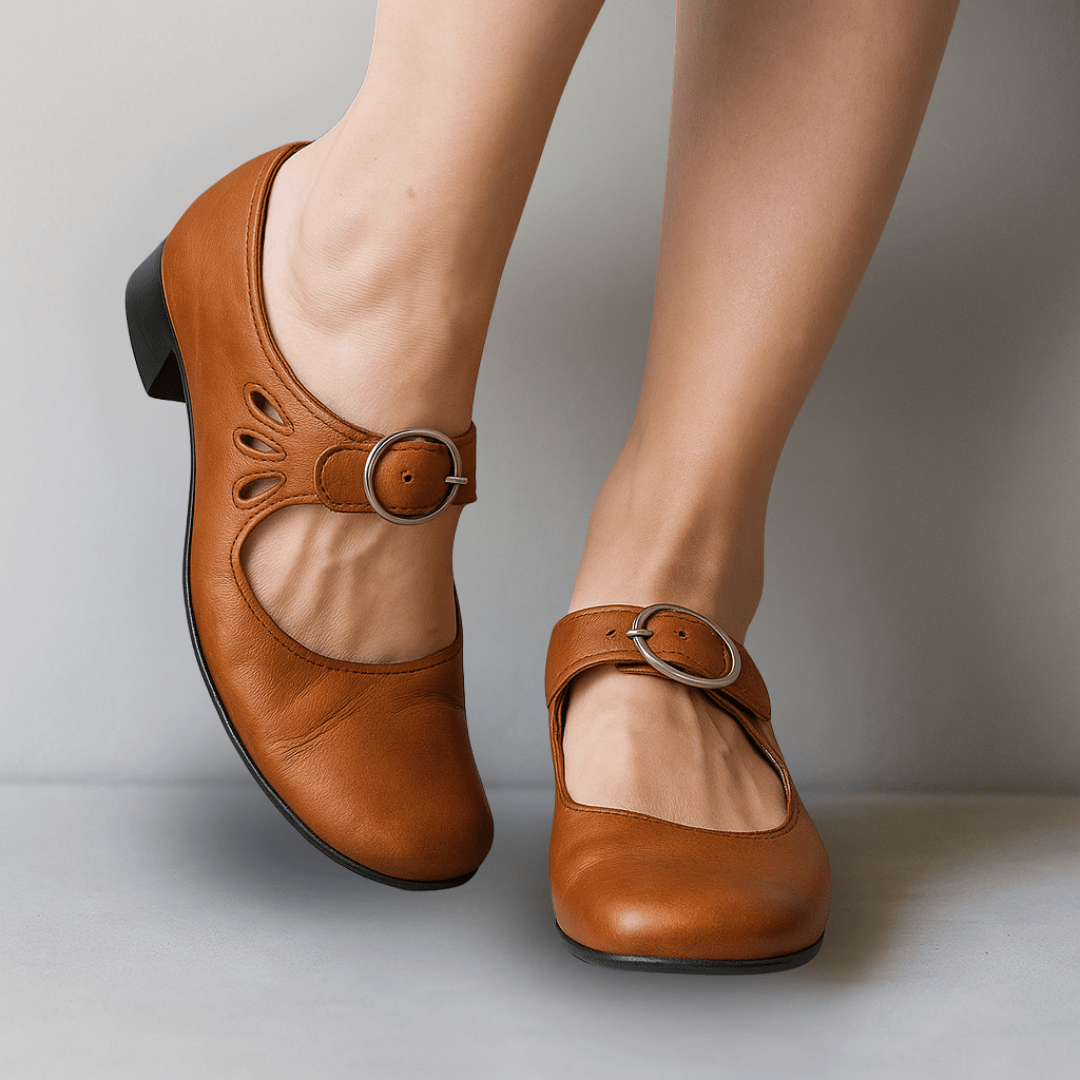 Lorraine | Comfortable Mary Jane Shoes with Strap