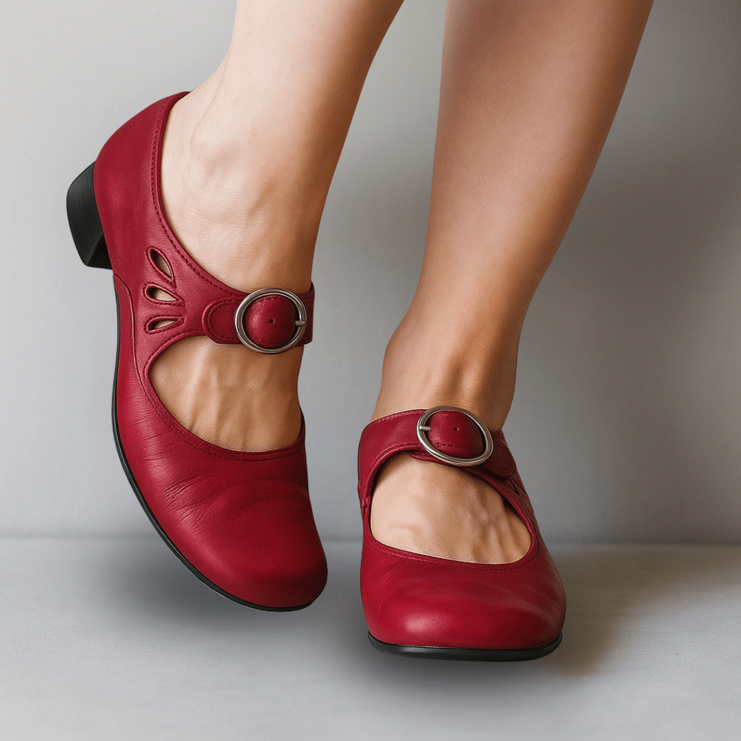 Lorraine | Comfortable Mary Jane Shoes with Strap