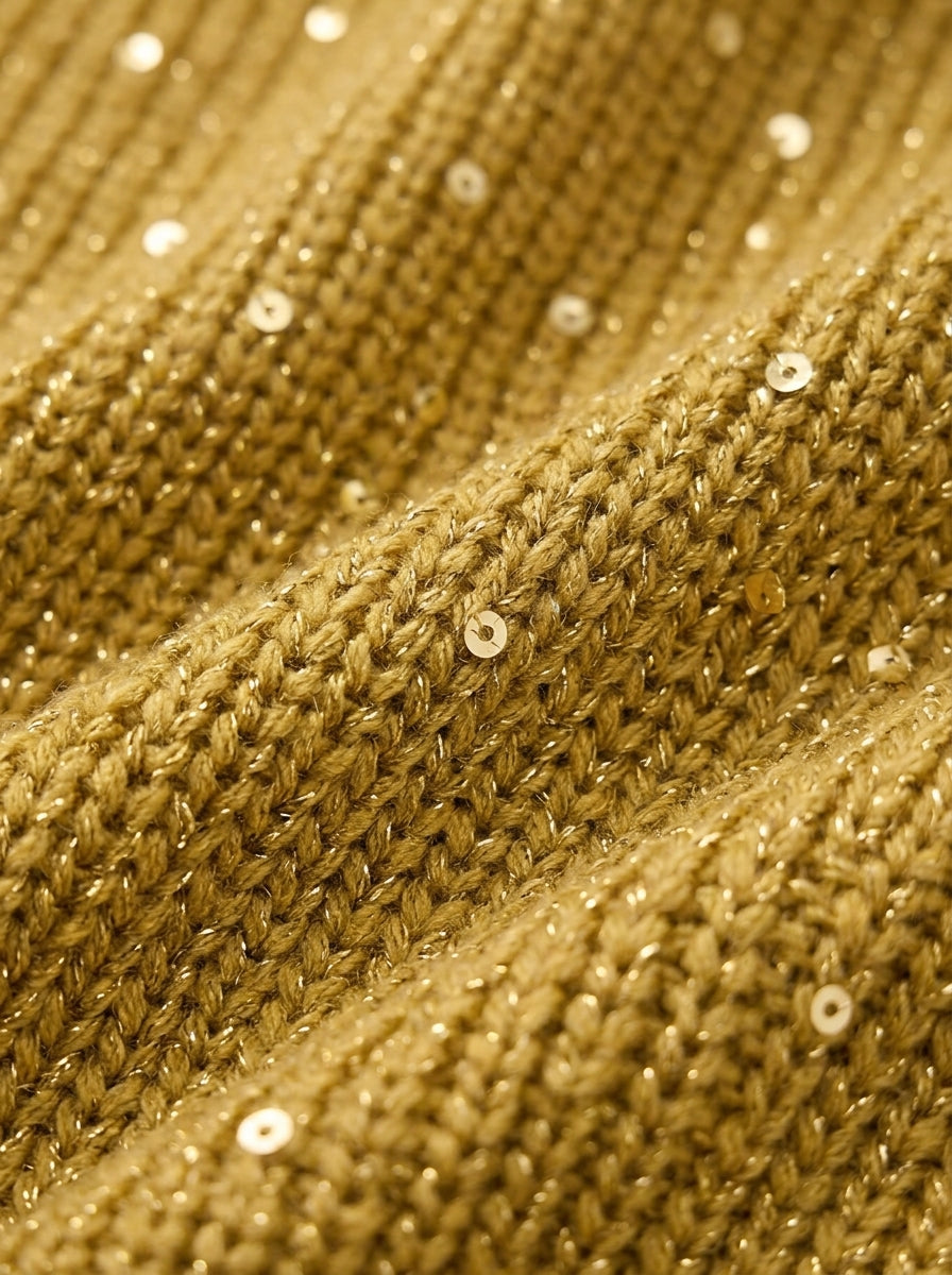 Ortensia | Oversized Cardigan with Gold Buttons