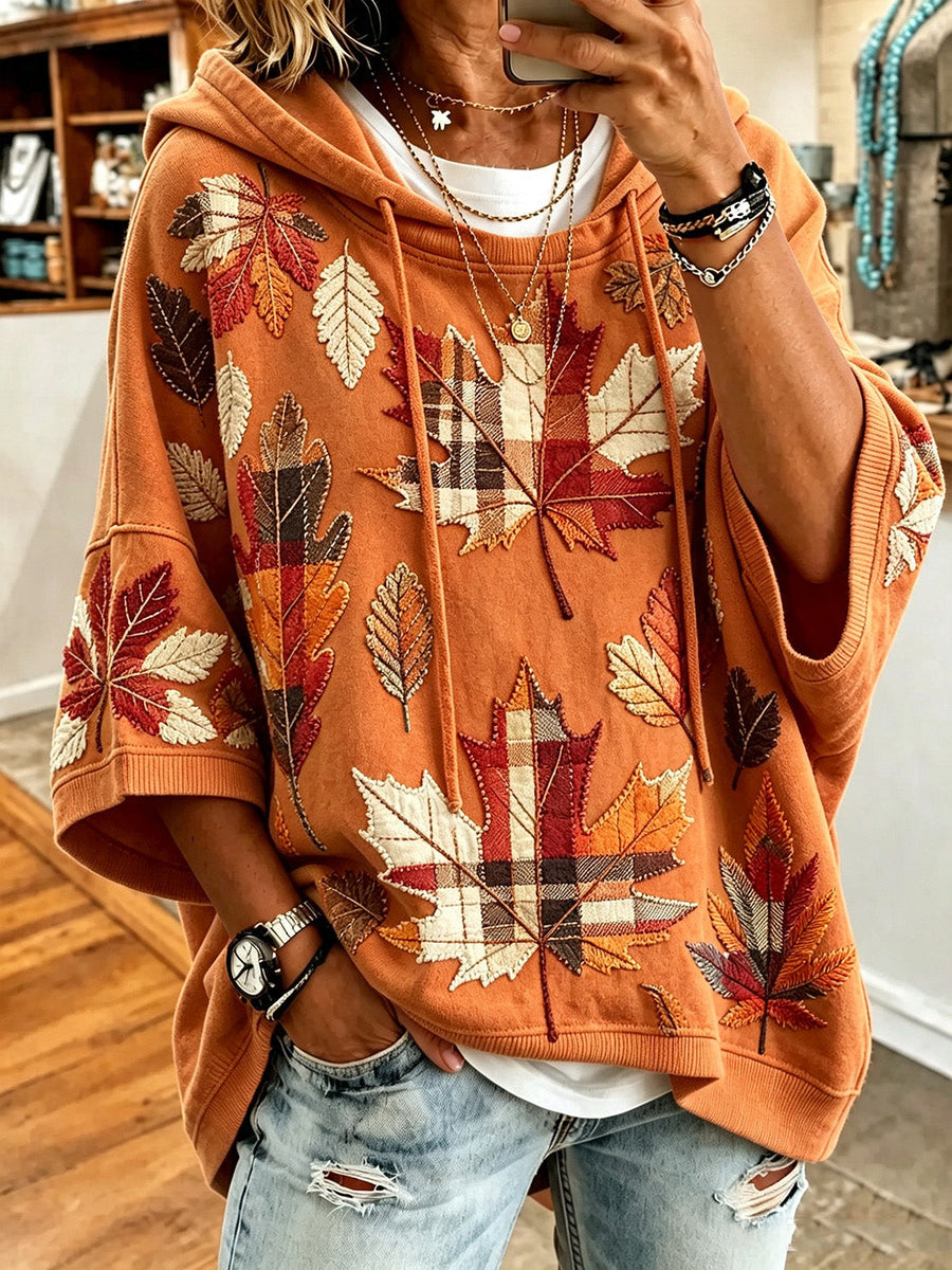 Beech | Maple Leaf Oversized Hoodie