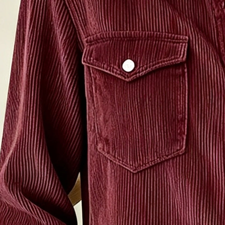 Bestseller🏆 Flap-Pocket Button-Front Top – Soft Ribbed Knit & Timeless Design for Everyday Comfort
