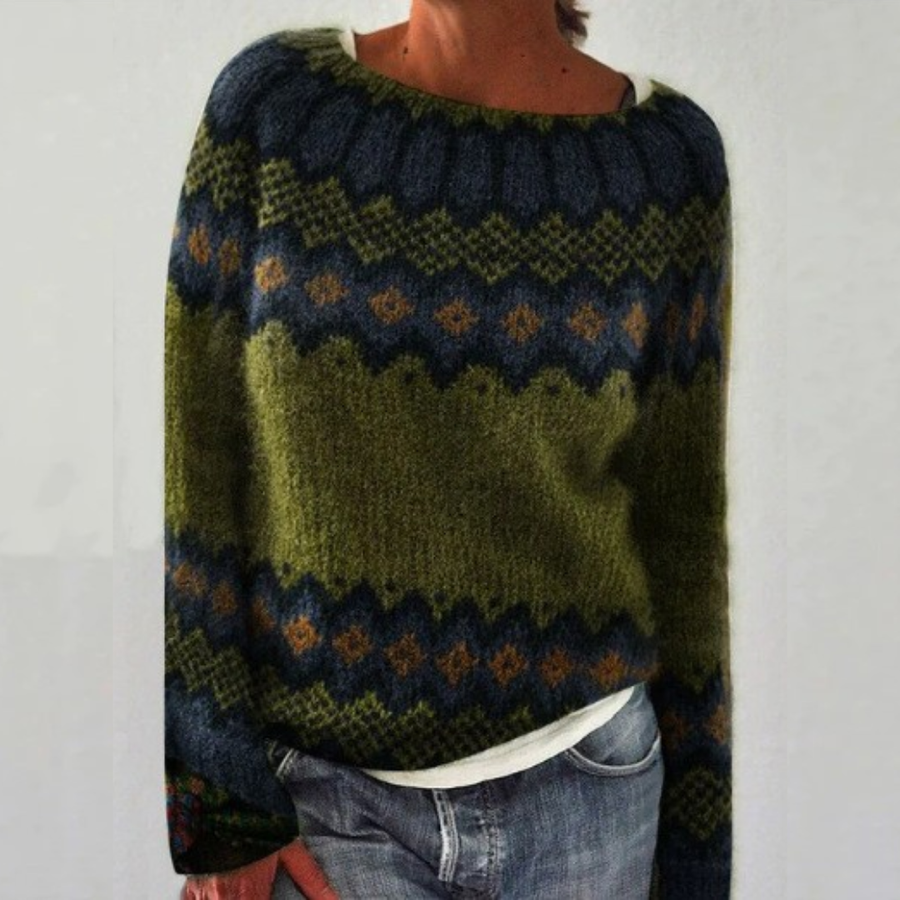 The Gudrun Fair Isle Sweater
