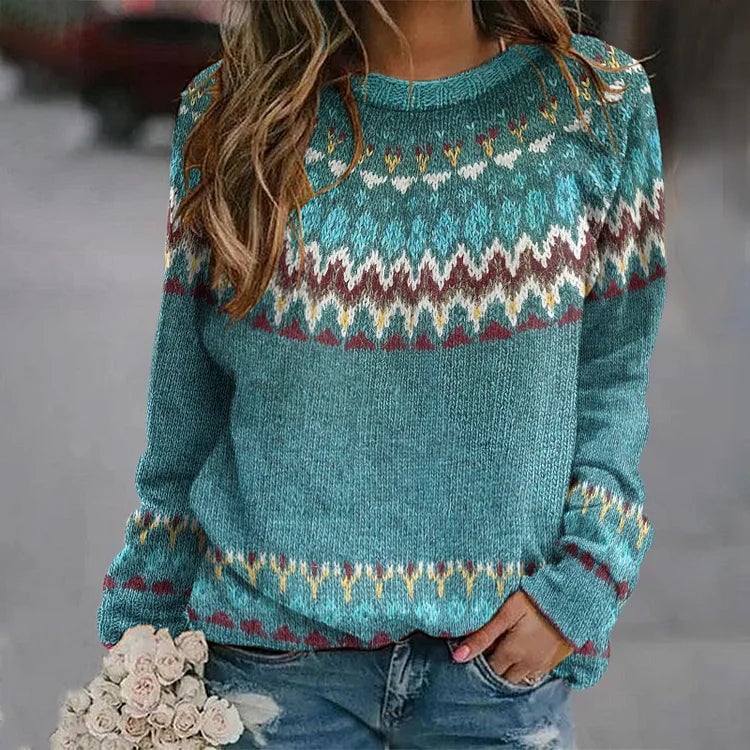 The Thyra Wave Sweater