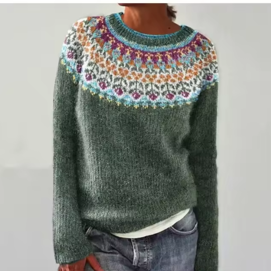 The Vigdis Rosebud Sweater