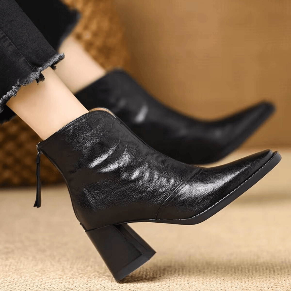 Amélie | Bottines en cuir