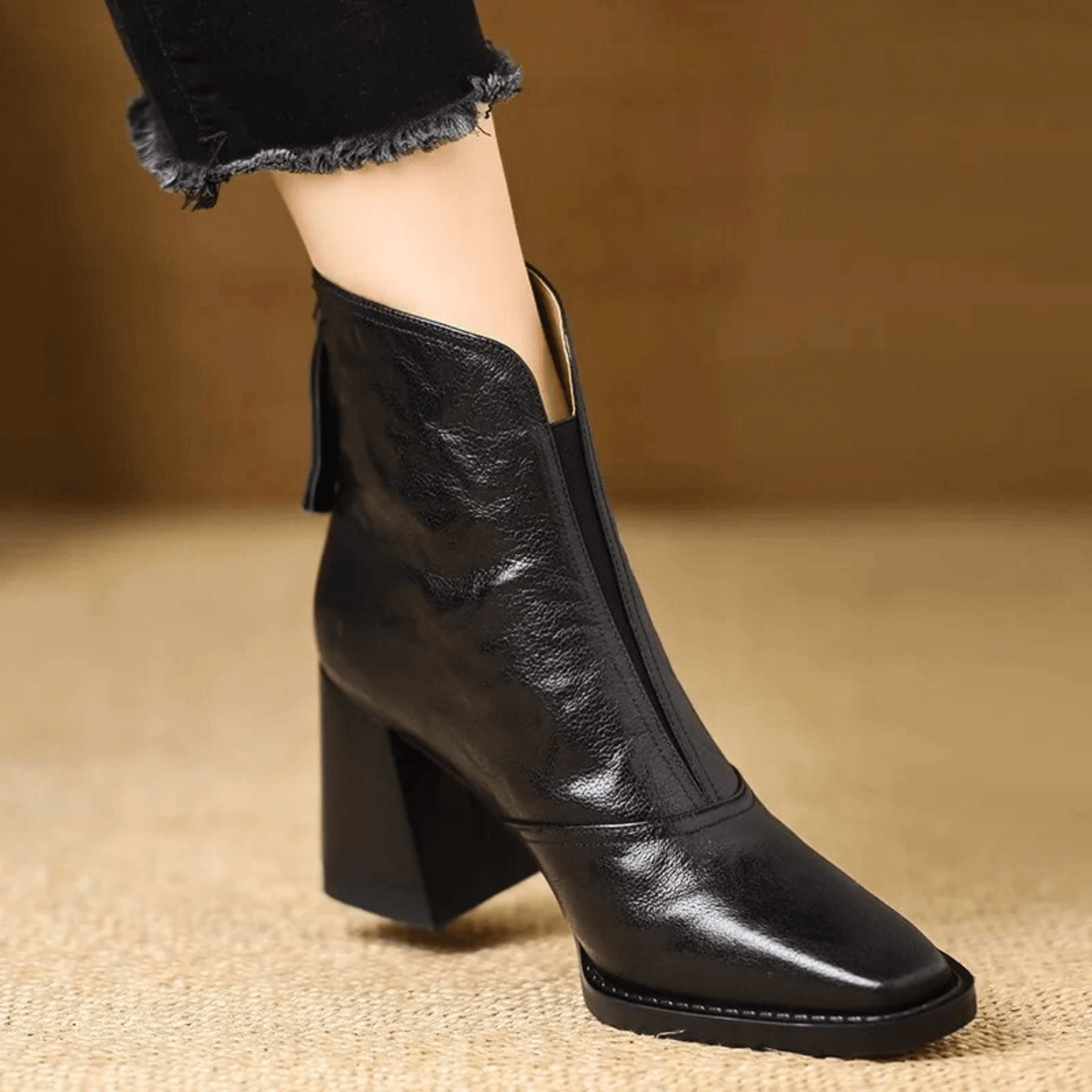 Amélie | Bottines en cuir